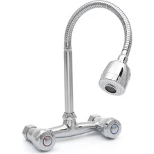 Moonshop Lupobıanco Duvardan Klasik Mutfak Eviye Bataryası Oynar Kobar Başlıklı 2 Yıl Garantili