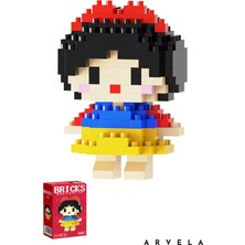 Arvela Pamuk Prenses Bricks Karakter Figürü – Mini Blok Oyuncak