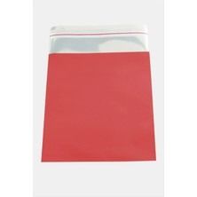 35*50 Kırmızı Renkli Metalize Hediyelik Poşet Paketi 100 Adet