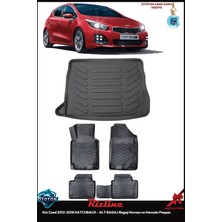 Rizline Kia Ceed 2012-2018 Hatchback - Alt Bagaj Bagaj Havuzu ve Havuzlu Paspas