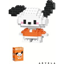 Arvela Pochacco Bricks Karakter Figürü – Mini Blok Oyuncak