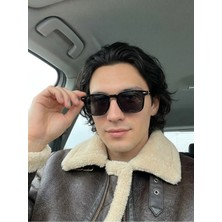 Funeyes Oliver Dikdörtgen Asetat Güneş Gözlüğü UV400 Koruma Metal Menteşe Sağlam Üründür