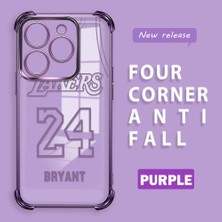 Ucuc Tecno Spark 20/20C Uyumlu Şeffaf Dört Köşe Kaplama Parlak Kenar Silikon Kılıf