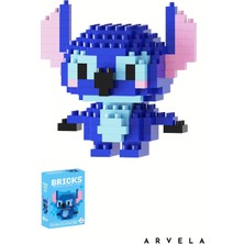 Arvela Stitch Bricks Karakter Figürü – Mini Blok Oyuncak