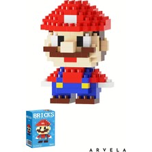 Arvela Super Mario Bricks Karakter Figürü – Mini Blok Oyuncak