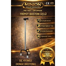 Minion Üçlü Trıpot Baston