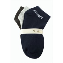 Miraxx 3 Çift Renkli Snekars Çorap