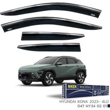 Niken Hyundaı Kona 2023- Kromlu Cam Rüzgarlığı 4lü