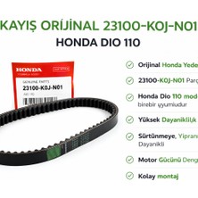  Kayış Orjinal 23100-K0J-N01 Honda Dio 110 Motosor Moto Market