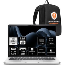 Dell Pro 14 Plus Intel Core Ultra 7 255U 8gb 1tb SSD 14" Fhd+ W11P Taşınabilir Bilgisayar & Per4 Çanta BTO110PB14250P403