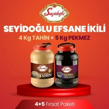 Seyidoğlu Tahin-Pekmez 9 kg Fırsat Paketi Türkiye Menşeli Lezzetli İkili Ürün