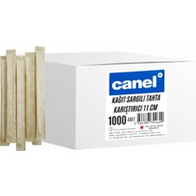 Canel Kağıt Sargılı Tahta Karıştırıcı 11CM 1000 Adet