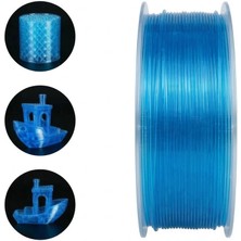 Rhinolab Petg Semiflex Filament - Transparent Blue