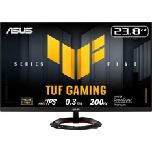 Asus Tuf Gaming VG249Q5R 23.8" 200Hz 0.3ms HDMI Dp Adaptivesync Freesync Fhd Fast IPS Gaming Monitör