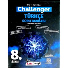 8. Sınıf Challenger Türkçe Soru Bankası / Ceren Seyhan / Kafa Dengi Yayınları / 9786257079761