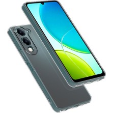 Kupa Vivo Y19 Kılıf Kamera Korumalı Ultra Ince Esnek Şeffaf Silikon Kapak