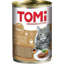 Tomi Kedi Kümes Hayvanlı Yaş Mama 400g
