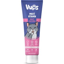 Bagışıklık Destekleyici, Tüy Yumağı ve Kusma Önleyici Multivitamin Kedi Malt Macun 100 gr