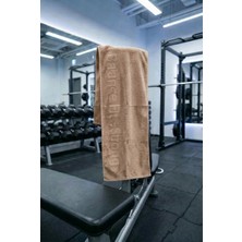 Anılsan Bfs Bej Sporcu Havlusu 30X120 %100 Pamuk - Yüksek Emicilik, Hafif
