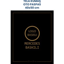 Balkan Ambalaj Suya Dayanıklı Tek Kullanımlık Tela Kumaş Ms Oto Paspas Siyah Altın Rengi 50 Adet 40X50CM