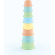 5203 Oyuncak Kule Yuvarlak Kaplar