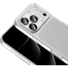 Kupa iPhone 17 Pro Kılıf Kamera Korumalı Ultra Ince Esnek Şeffaf Silikon Kapak