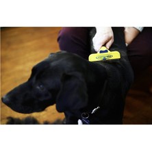 Deyhome Uzun Tüylü Büyük Irk Köpekler Için Tüy Toplayıcı Tarak Eni 10 cm (L - Large)