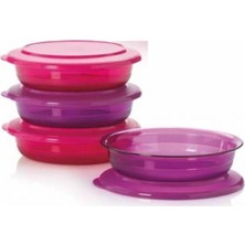 Tupperware Kristalin Saklama Kabı 350 ml 4'lü
