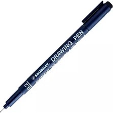 Snowman Kaligrafi Kalemi 0.2 Siyah Çizim Kalemi