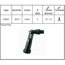 Ngk Buji Başlığı - XD05F