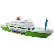 Transatlantik Yolcu Gemisi 45 cm - Yeşil