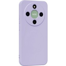 Adige Honor Magic 8 Lite Kılıf Lansman Silikon Içi Kadife + Ekran Koruyucu