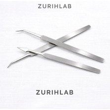 Zürih Ticaret ZURIHLAB Paslanmaz Çelik Diseksiyon Iğne Seti - 3 Adetlik Paket - Ergonomik Yapı - Yüksek Kaliteli