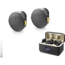Type-C Kablosuz 2’li Yaka Mikrofonu - Siyah HDX2796 Midastech
