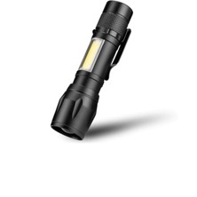 Ataby Ultra Güçlü 2500 Lumen 5W Cob LED USB Şarjlı El Feneri Avcılık,kamp Feneri Deprem Çantalık Fener