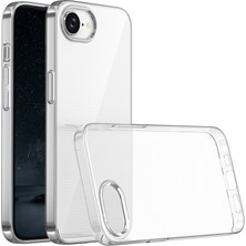 Kupa iPhone 17E Kılıf Kamera Korumalı Ultra Ince Esnek Şeffaf Silikon Kapak