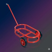 Melasty Güğüm Taşıma Arabası - Çok Amaçlı Kullanım