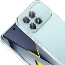 Kupa Xiaomi Poco F8 Pro Kılıf Kamera Korumalı Ultra Ince Esnek Şeffaf Silikon Kapak