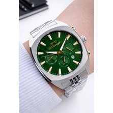 Slazenger Çelik Kordon Iç Fonksiyonları Aktif 10 Atm+Bileklik Hediyeli Erkek Kol Saati VS.BLKT.0882