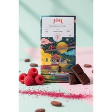 Jön  Frambuaz Swirl Premium Çikolata, %72 Kakao, Peru, Orta Kavurma, 56gr