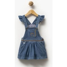 Overdo Gökkuşağı Nakışlı Kot Jile Mavi