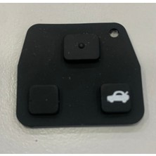 3 Buton Toyota Anahtar Tuş Silikonu