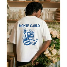 Azura Club Monte Carlo Baskılı Unisex T-Shirt