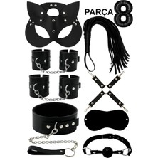 Luna Vanessa Sevgililer Günü Esaret Deri Iç Çamaşırı Takımı -4005-SVGI-TK-2XL