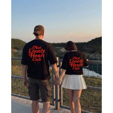 Azura Club Heart Club Baskılı Unisex T-Shirt