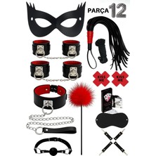 Luna Vanessa Çeyiz Için Esaret Deri Iç Çamaşırı Takımı -4028-CYZ-TK-M