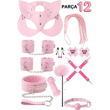 Luna Vanessa Yılbaşına Özel Esaret Deri Iç Çamaşırı Takımı -4033-YLBS-TK-XL