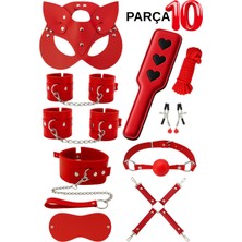 Luna Vanessa Esaret Deri Iç Çamaşırı Takımı -4010-AYS-TK-XL