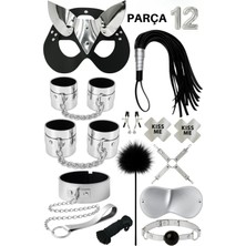 Luna Vanessa Yılbaşına Özel Esaret Deri Iç Çamaşırı Takımı -4030-YLBS-TK-L