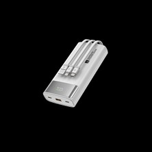 Shaza 20.000 Mah 22.5W Kendinden Kablolu Taşınabilir Şarj Cihazı